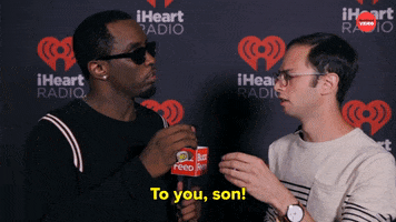 P Diddy Cheers GIF by BuzzFeed