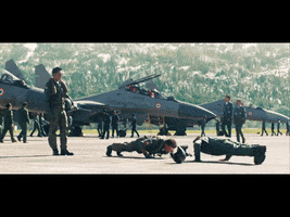 Fighter Jet Friends GIF by Hrithik Roshan