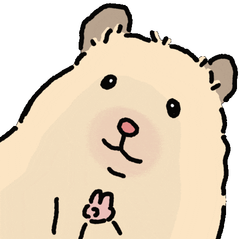 V Hamster Sticker