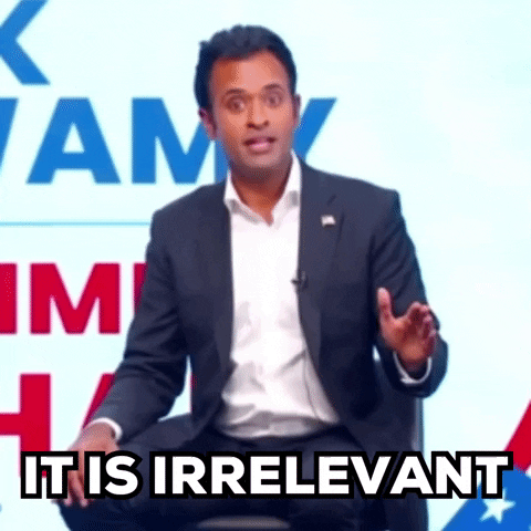 It Is Irrelevant GIF