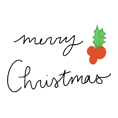 Merry Christmas Sticker