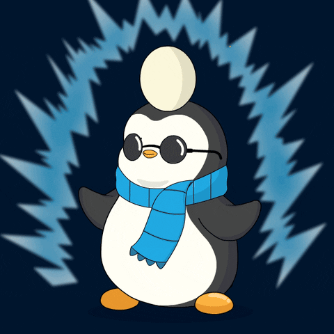 Excited War GIF by Pudgy Penguins