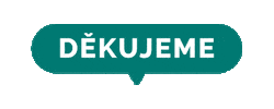 Dekujeme Sticker by BeAngels