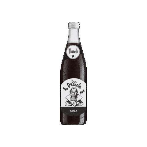 Dracula Cola Sticker by Murauer Bier
