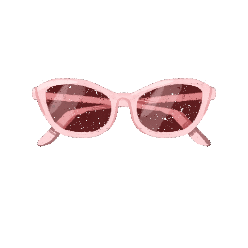 Pink Beach Sticker