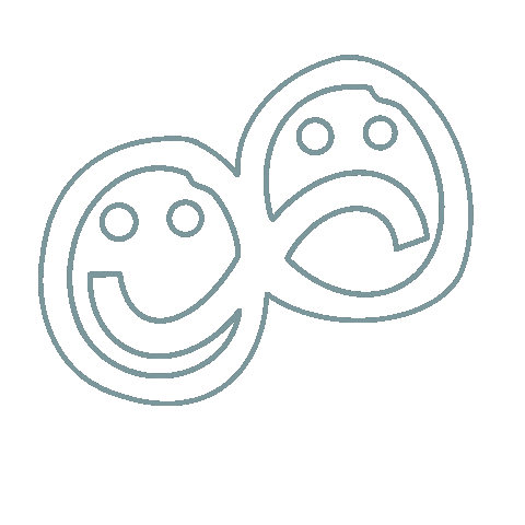 Sad Face Sticker