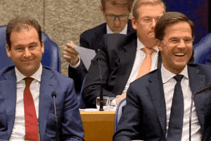 Mark Rutte Laughing GIF by VVD