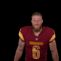 Football Sport GIF by Washington Commanders
