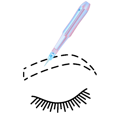 Kalici Makyaj Sticker