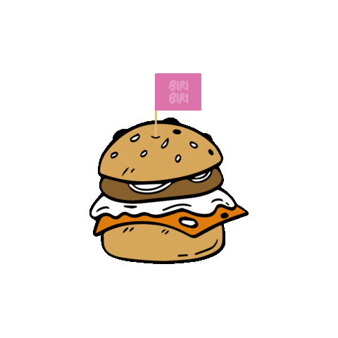 BIRIBIRI streetfood Sticker