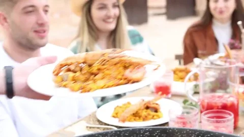 Hungry Friends GIF