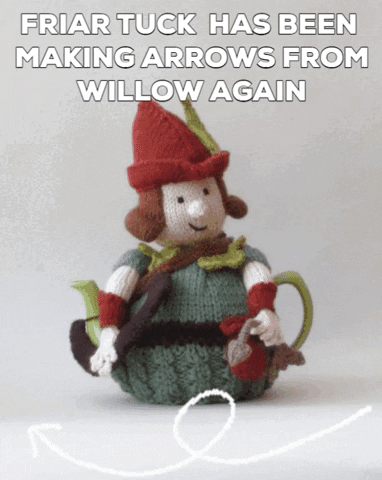 Robin Hood Arrows GIF by TeaCosyFolk