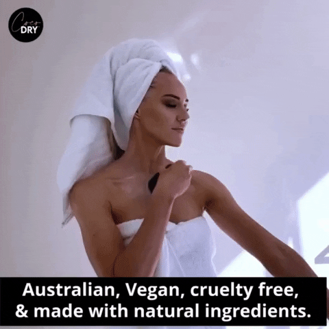 CocoDRY Tanning GIF
