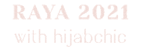 Eid Raya Sticker by HijabChic