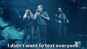 Text Phone GIF by 2021 MTV Video Music Awards
