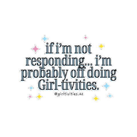 Girl-tivities® Sticker