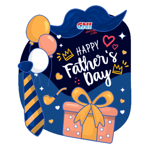 Fathers Day Dad Sticker by CNI