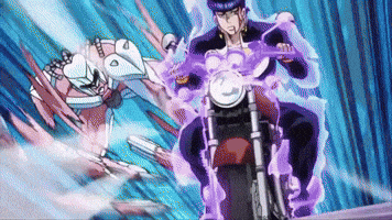 Diamond Is Unbreakable Motorcycle GIF