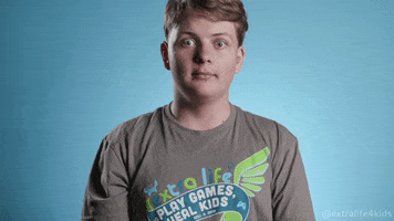 shocked video game GIF by Children's Miracle Network Hospitals