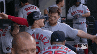 red sox laundry cart gif