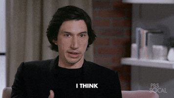 I Guess So Adam Driver GIF by PBS SoCal