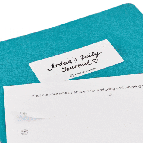 ZenART Supplies journal planner notebook diary GIF