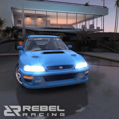 Drifting Subaru Impreza GIF by Rebel Racing
