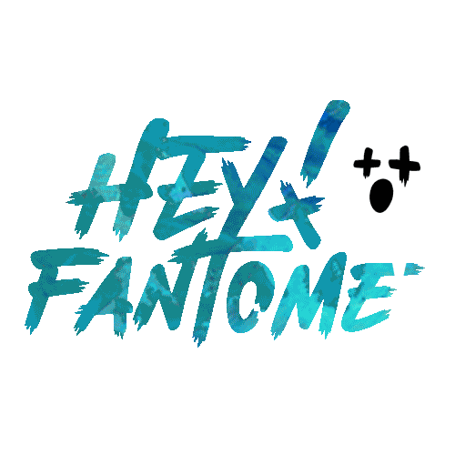 Hey ! Fantôme Sticker
