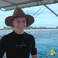 Steve Irwin Smile GIF by Shark Week
