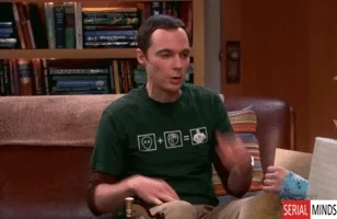 the big bang theory thumbs down GIF