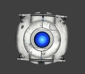 portal 2 robot GIF
