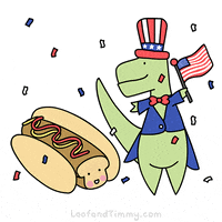 American Usa GIF by Loof and Timmy