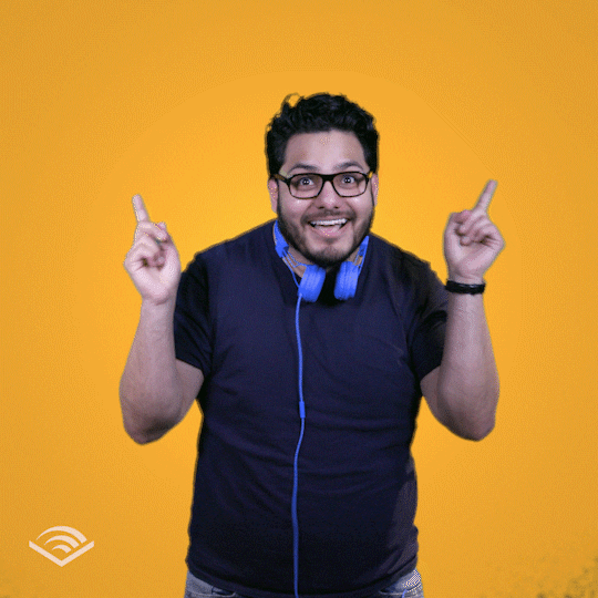 Happy Oh Yeah GIF by Audible