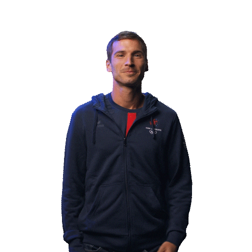 Excited Run Sticker by Team Lëtzebuerg