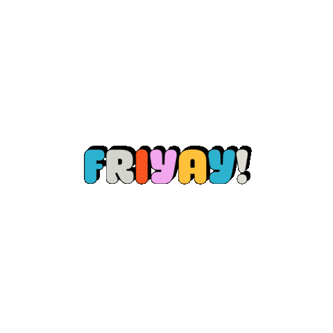 Friday Weekend Sticker