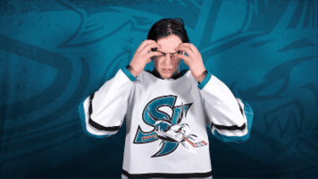 Hockey Wow GIF by San Jose Barracuda