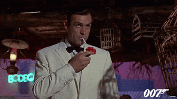 Sean Connery Cigarette GIF by James Bond 007