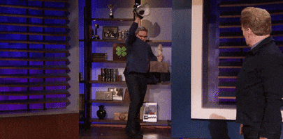 teamcoco angry mad conan obrien andy richter GIF