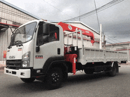 Xe Cẩu Isuzu 6T4 GIF
