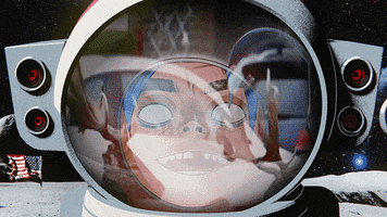 The Cure 2D GIF by Gorillaz
