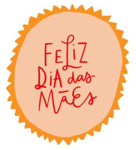 Lettering Dia Das Maes Sticker by Jambo Cadernos