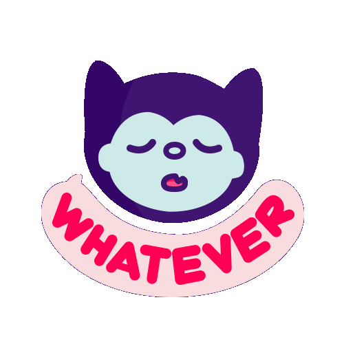 Bored What Ever Sticker by Tiger Wang