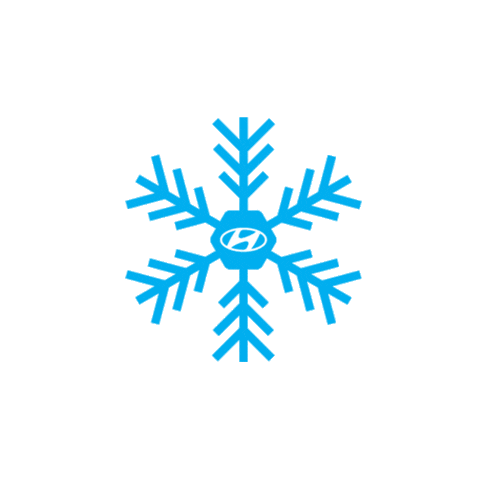 White Christmas Sticker by Hyundai Worldwide