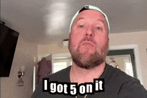 Contribute I Got 5 On It GIF by Mike Hitt