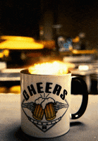 Burning Hot Coffee GIF by RIZNWILD