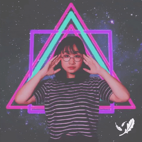 Triangles Raingurl GIF by FreshRucola