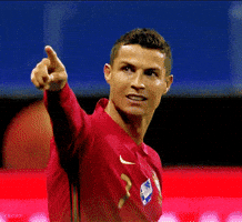 Cristiano Ronaldo Smiling GIF
