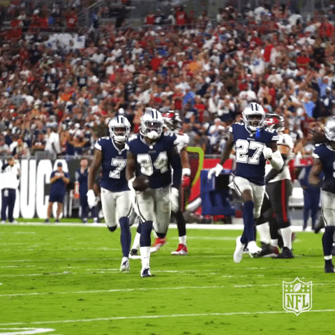 Excited Dallas Cowboys GIF by NFL
