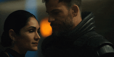 Altered Carbon Smile GIF by NETFLIX