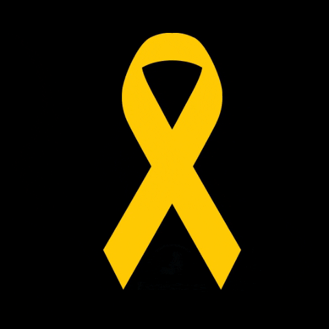 korentory yellow ribbon endo endometriosis GIF